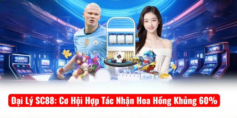 Đại Lý SC88: Cơ Hội Hợp Tác Nhận Hoa Hồng Khủng 60%